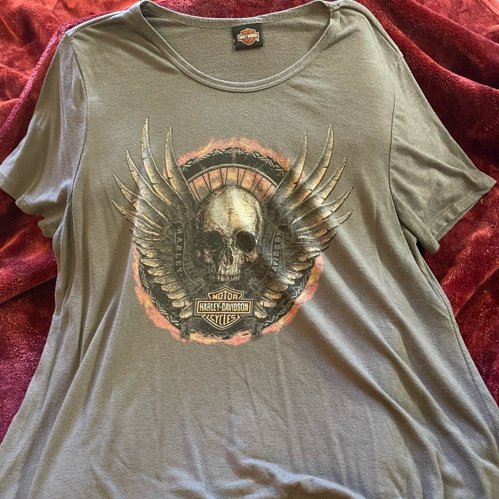 Harley-Davidson Women’s Side Tie Shirt Size Large